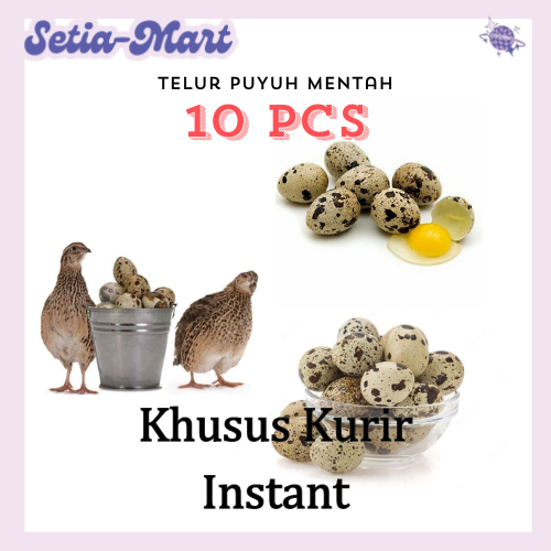 

Khusus Kurir Instant Harga Per 10 Pcs Telur Telor Puyuh Negeri Fresh / Telor Puyuh Fresh