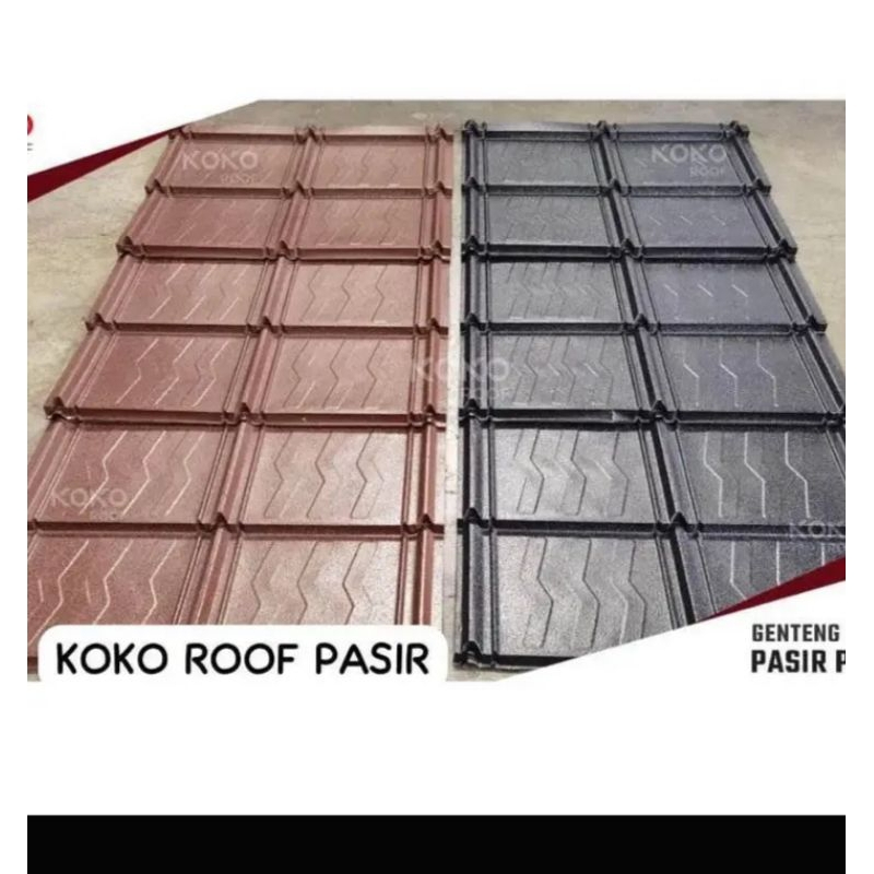 Genteng minimalis koko roof