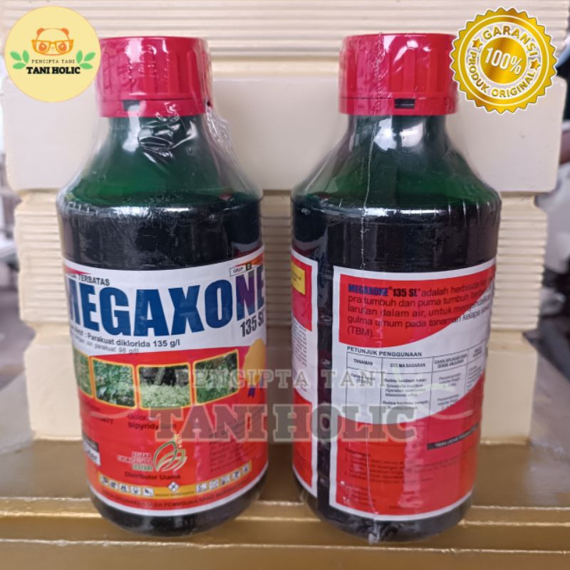 (DISKON)Herbisida Megaxone 1 Liter (Parakuat 135SL)