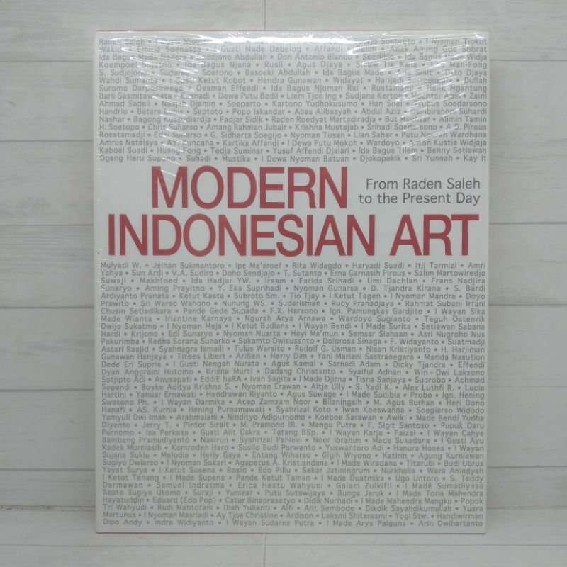 Modern Indonesian Art From Raden Saleh to The Present day Cover Putih Buku