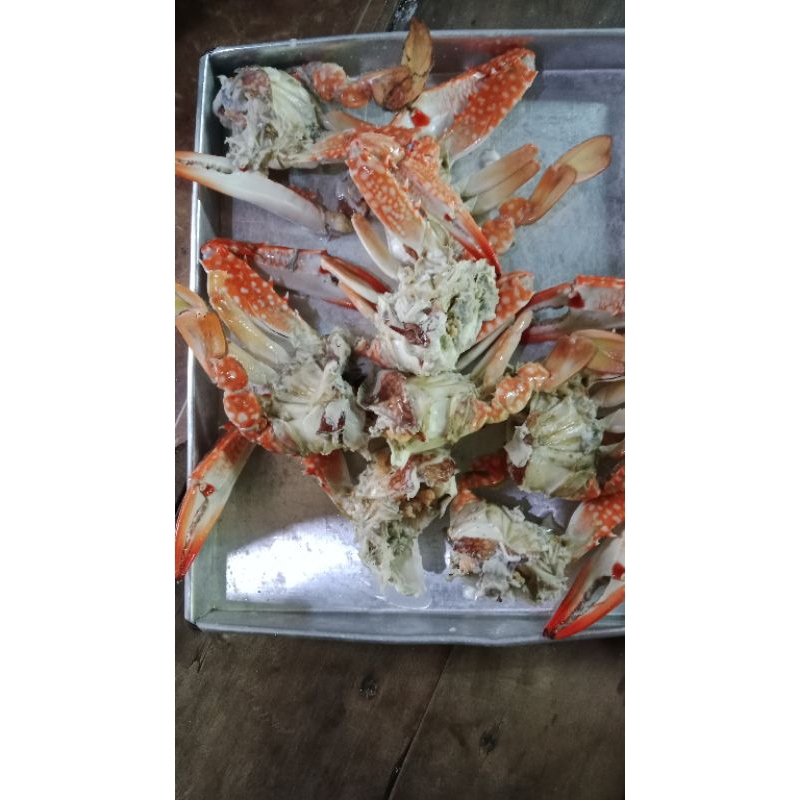 

po kepiting rebus masak