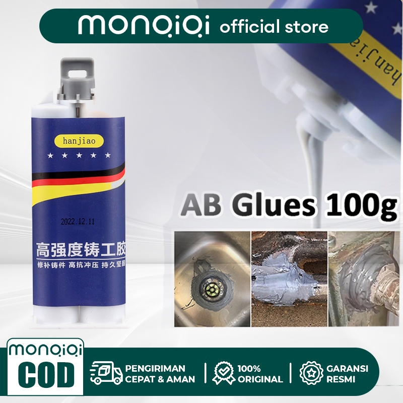 

ucl_gramari - monqiqi lem ab besi super kuat tahan panas 100g / lem perekat mobil