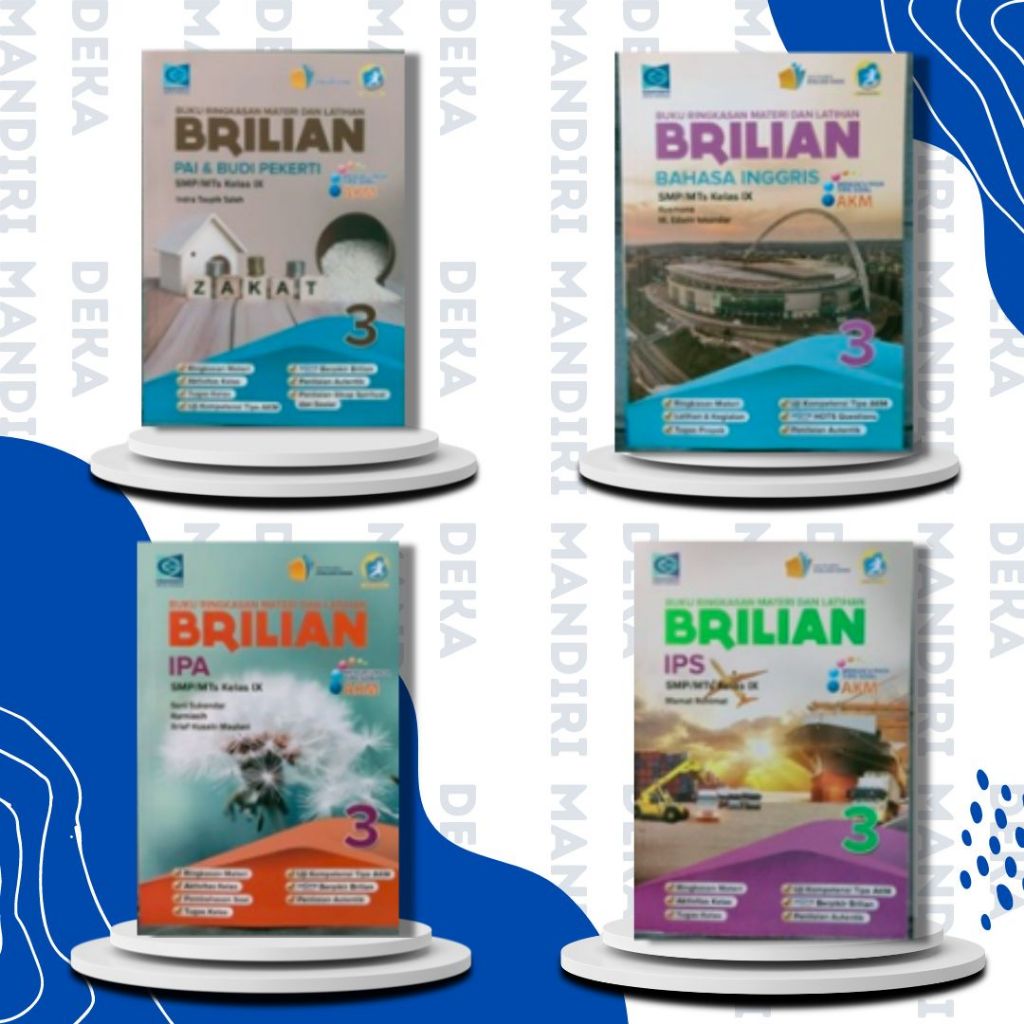 BUKU BRILIAN AKM SMP KELAS 9 - GRAFINDO
