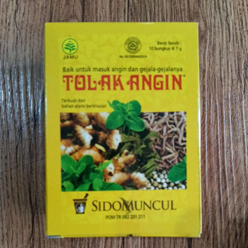

tolak angin jamu Sido muncul isi 10