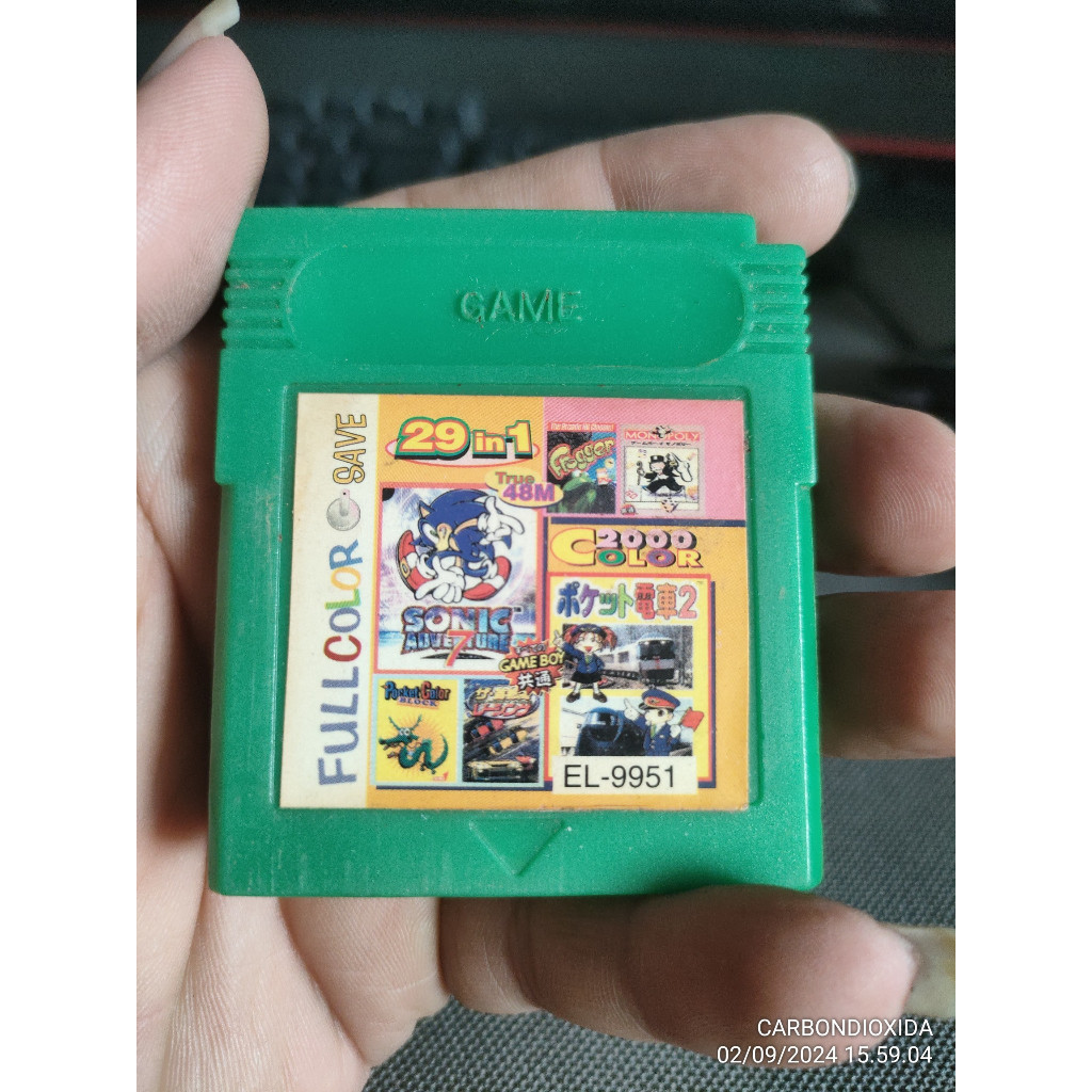 KATRID GAMEBOY COLOR KOROSI