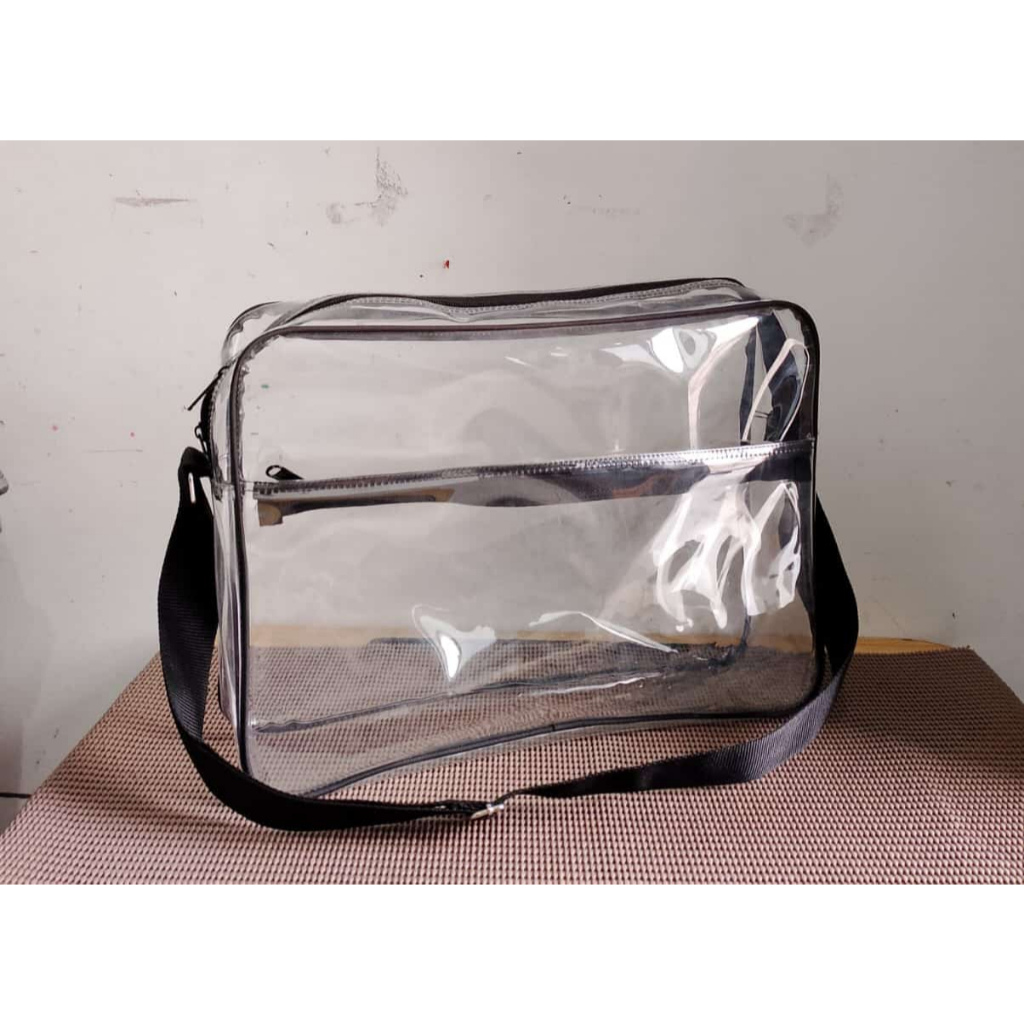 TAS LAPTOP TRANSPARAN / TAS CUSTOM