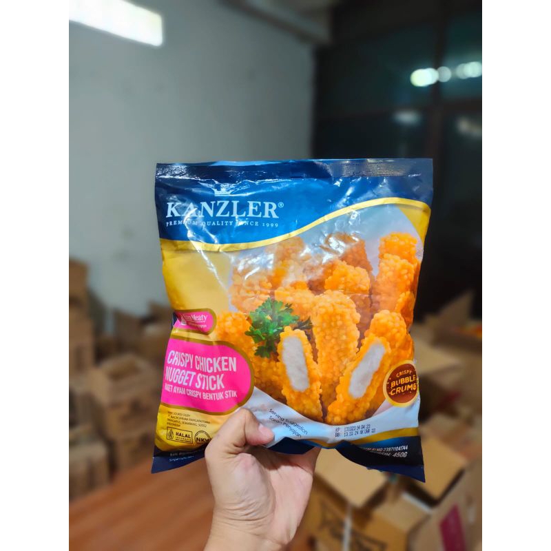 

kanzler nugget crispy ayam dan stik nugget crispy 450 gram