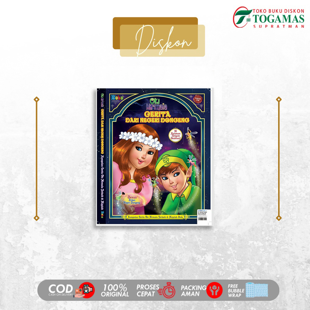 BOBO EDISI KOLEKSI "OKI NIRMALA CERITA DARI NEGERI DONGENG"//Majalah Semangat Terus Donald Bebek Edi