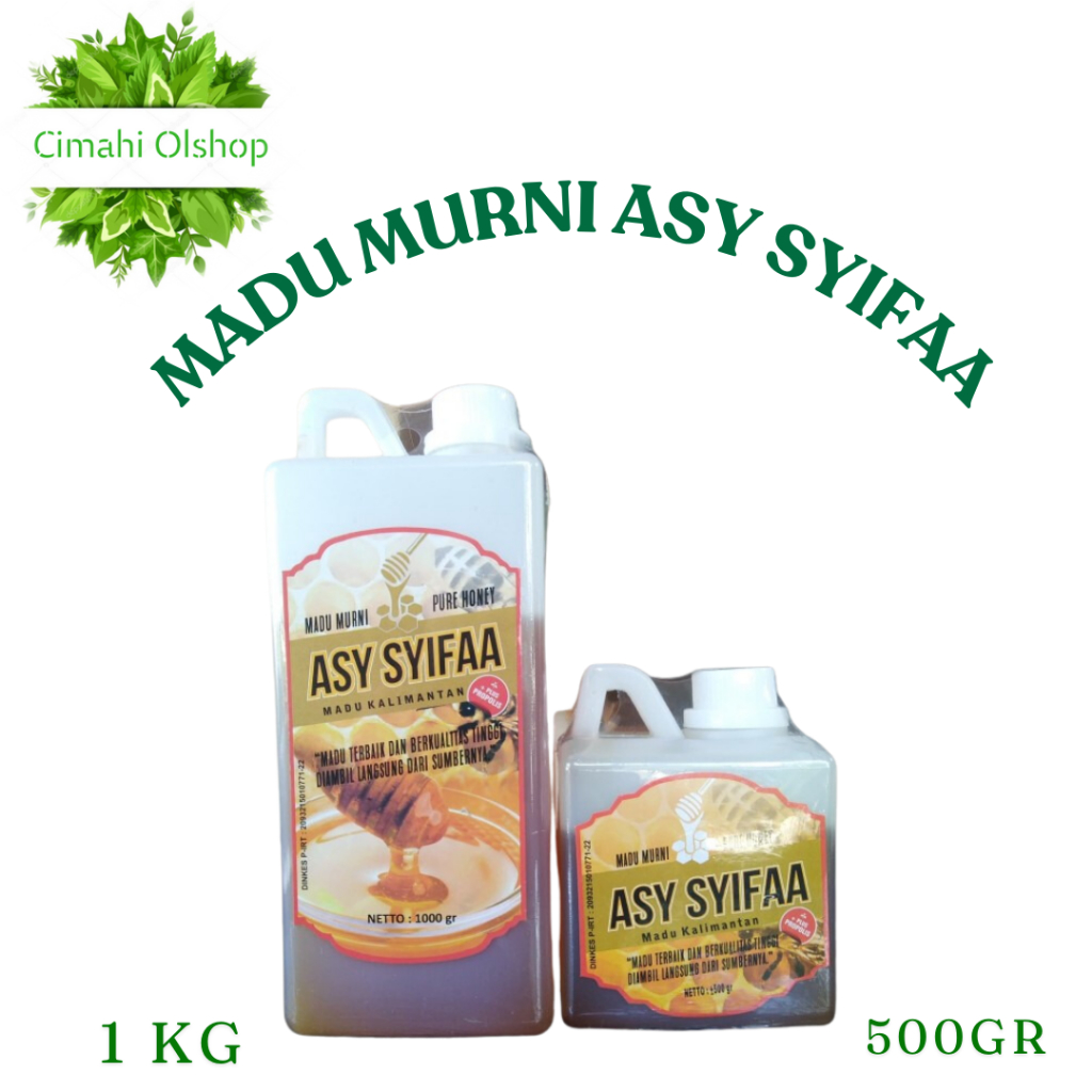 

MADU MURNI ASY SYIFAA PURE HONEY ASY SYIFAA 1 KG | MENGOBATI PANAS DALAM | SARIAWAN | DEMAM