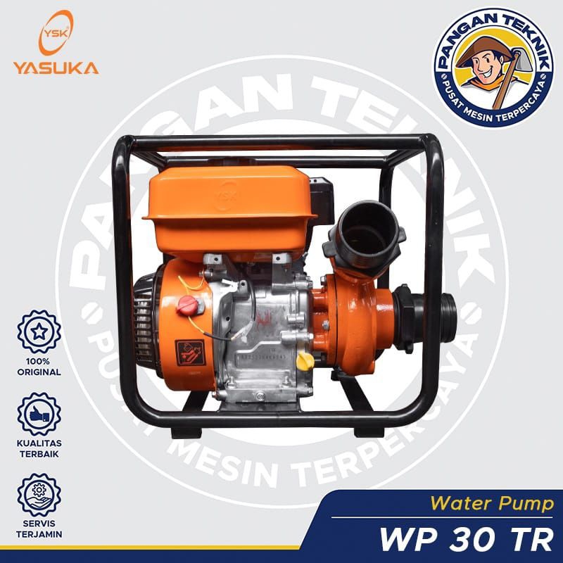 MESIN WATER PUMP/POMPA ALKON/TAMBANG WP-30FS / WP-30TR  YASUKA 3"