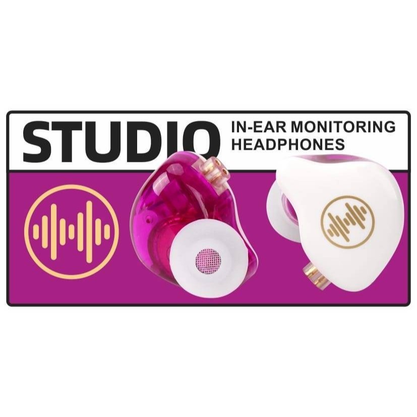 Waveaudio Studio Red In Ear Monitor WAVE Studio Panggung Stage Live Inear Monitor