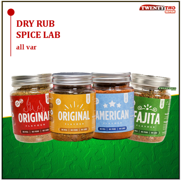 

SpiceLab Dry Rub / Bumbu Marinasi Kering 105 gr