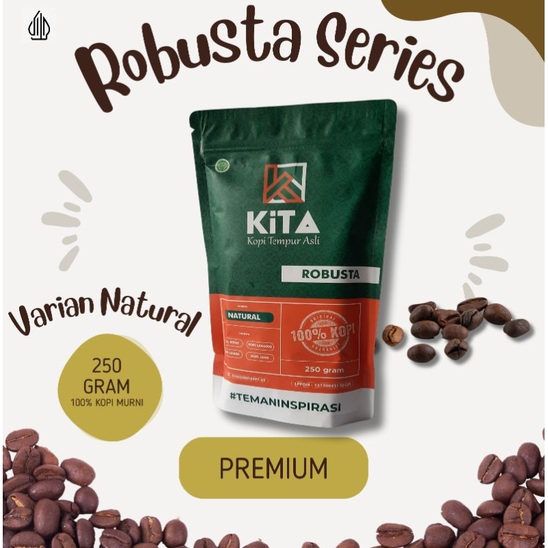 

Kopi Robusta Premium 100% Kopi Asli - Varian Natural