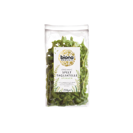 

Biona Organic Spelled Tagliatelle Rolled Spinach 250 Gr