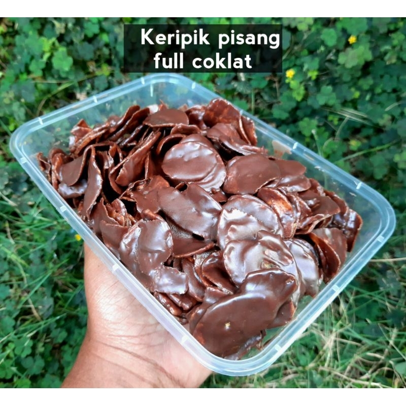 

Keripik pisang coklat | Keripik pisang lumer