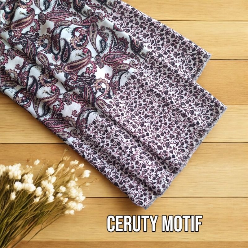 kain ceruty baby doll motif