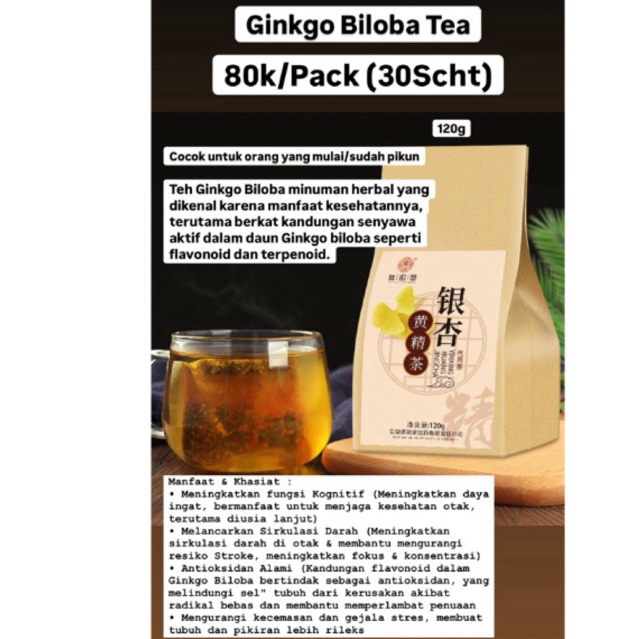 

Termurah po penang ginkgo bilota tea menghindari pikun