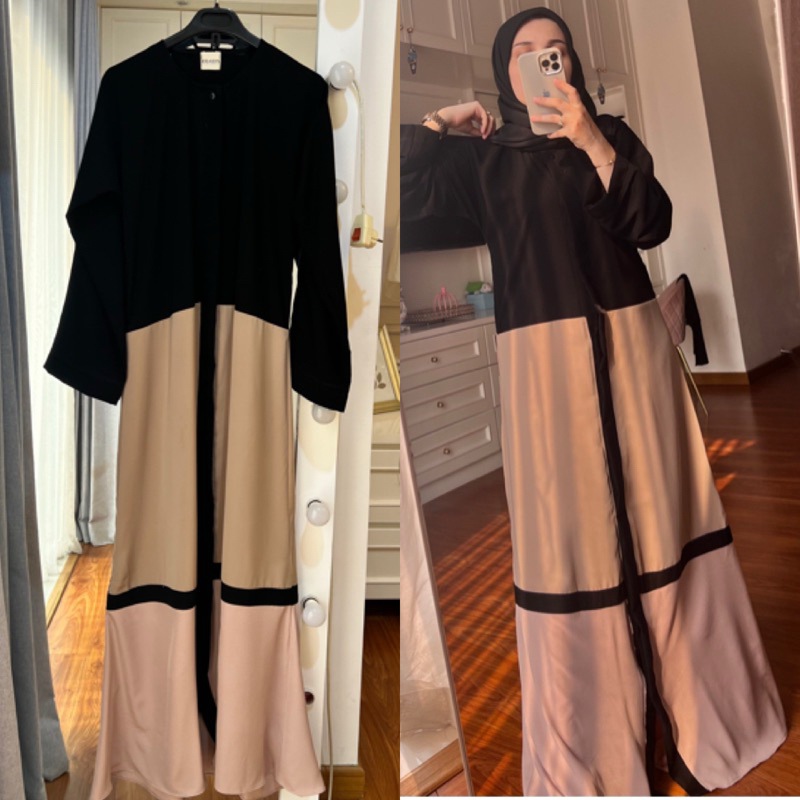 Alena abaya gamis wanita bahan premium by 4season hijab