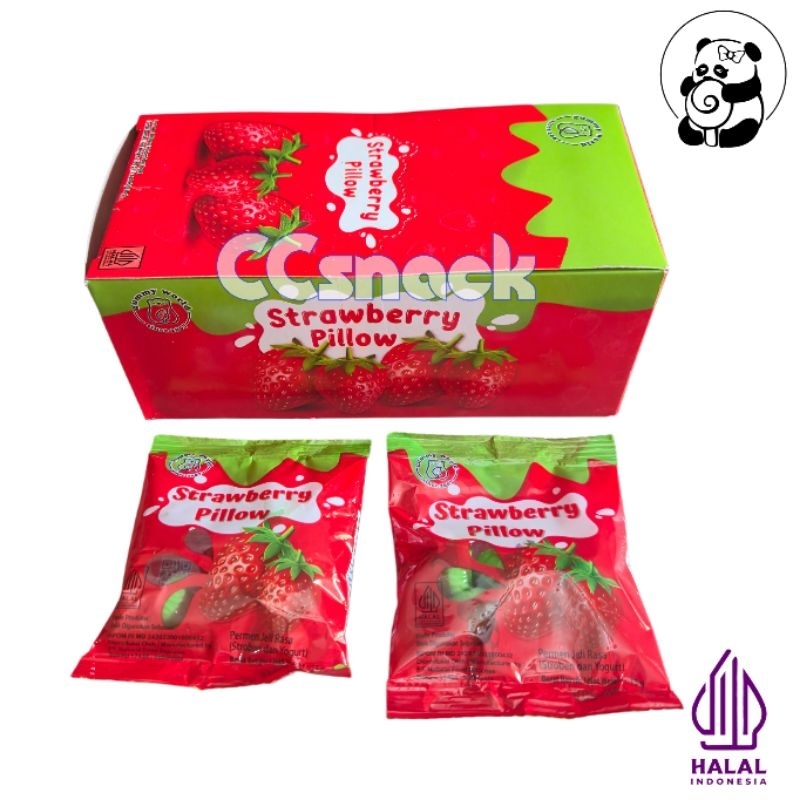 

GW STRAWBERRY PILLOW BOX ISI 12