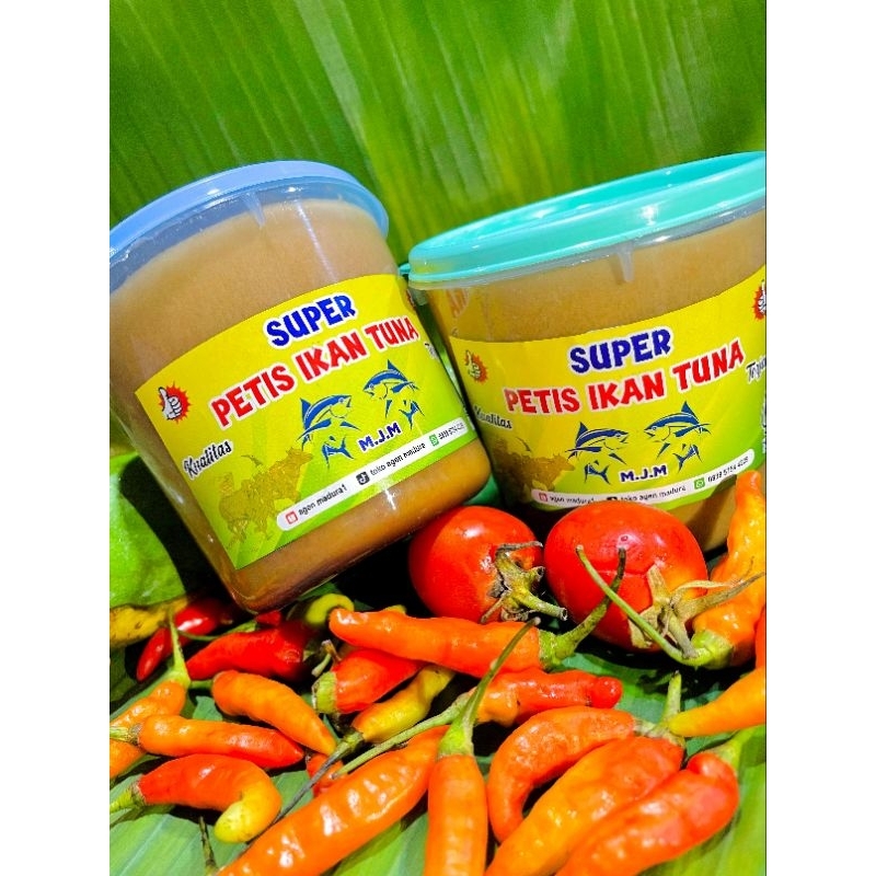 

PETIS SUPER IKAN TUNA ASLI KHAS MADURA (600G)