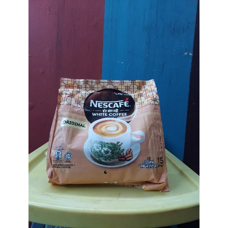 

Nescafe White Coffee Original (15x33gr) Kopi Instant