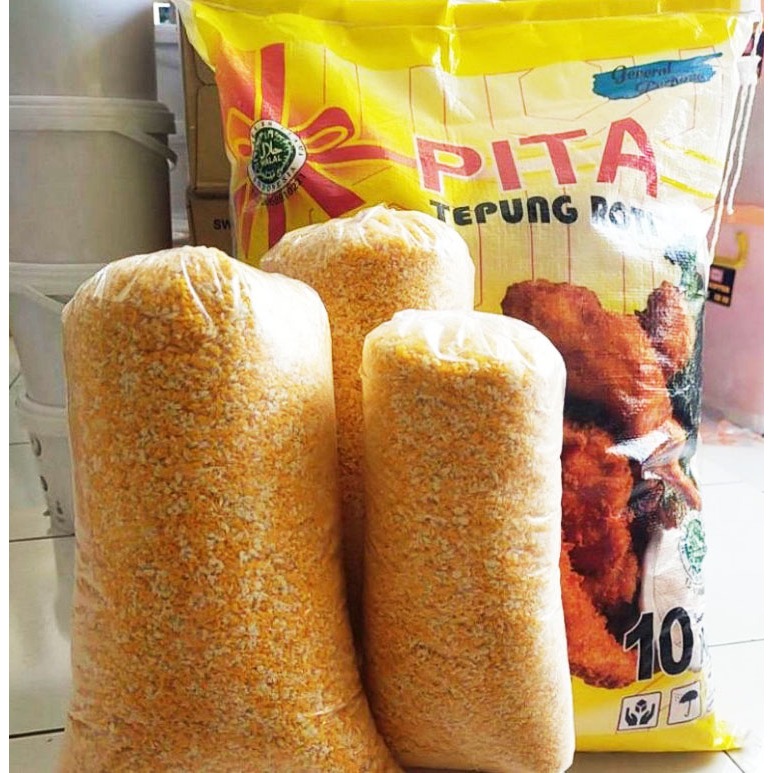 

Tepung panir kasar / Tepung Roti merk pita / breadcrumb