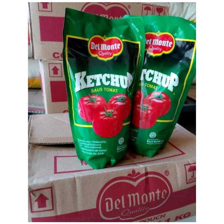 

Saus Tomat Delmonte/Del Monte Tomato Ketchup 10 x 1 kg/Dus/Karton