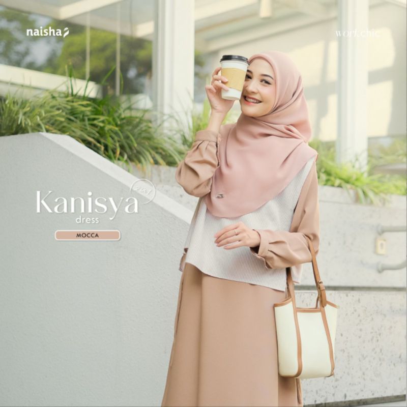 Kanisya Dress 2in1 | Dress Vest | Gamis Vest