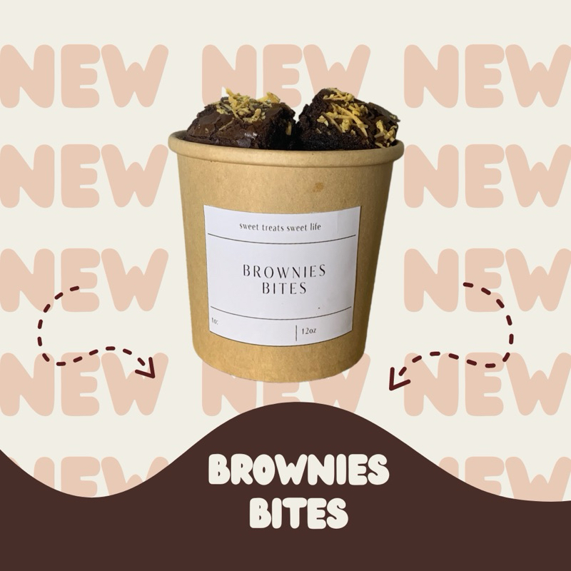 

Cheesey Brownies Bites