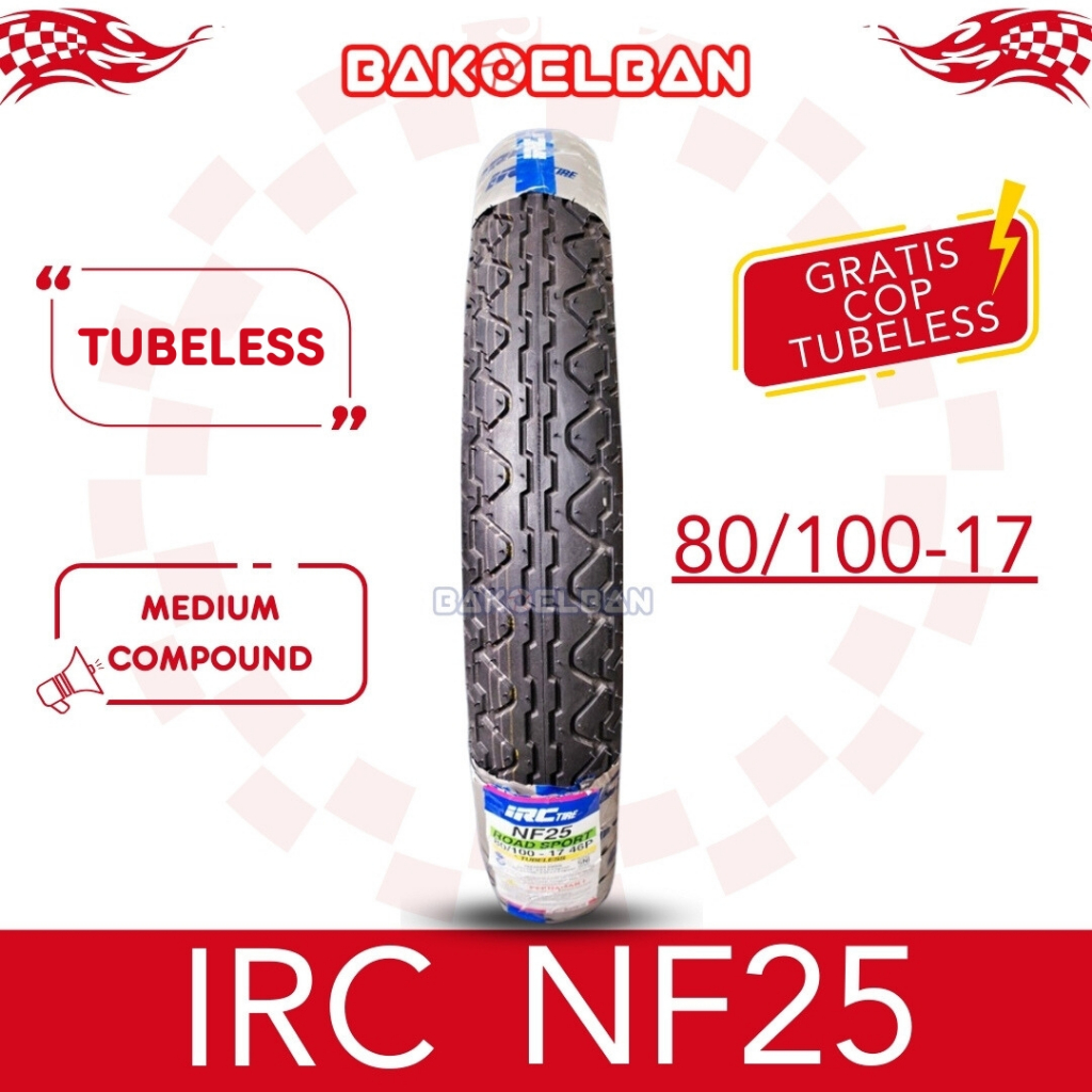 BAN MOTOR IRC NF-25 80/100-17