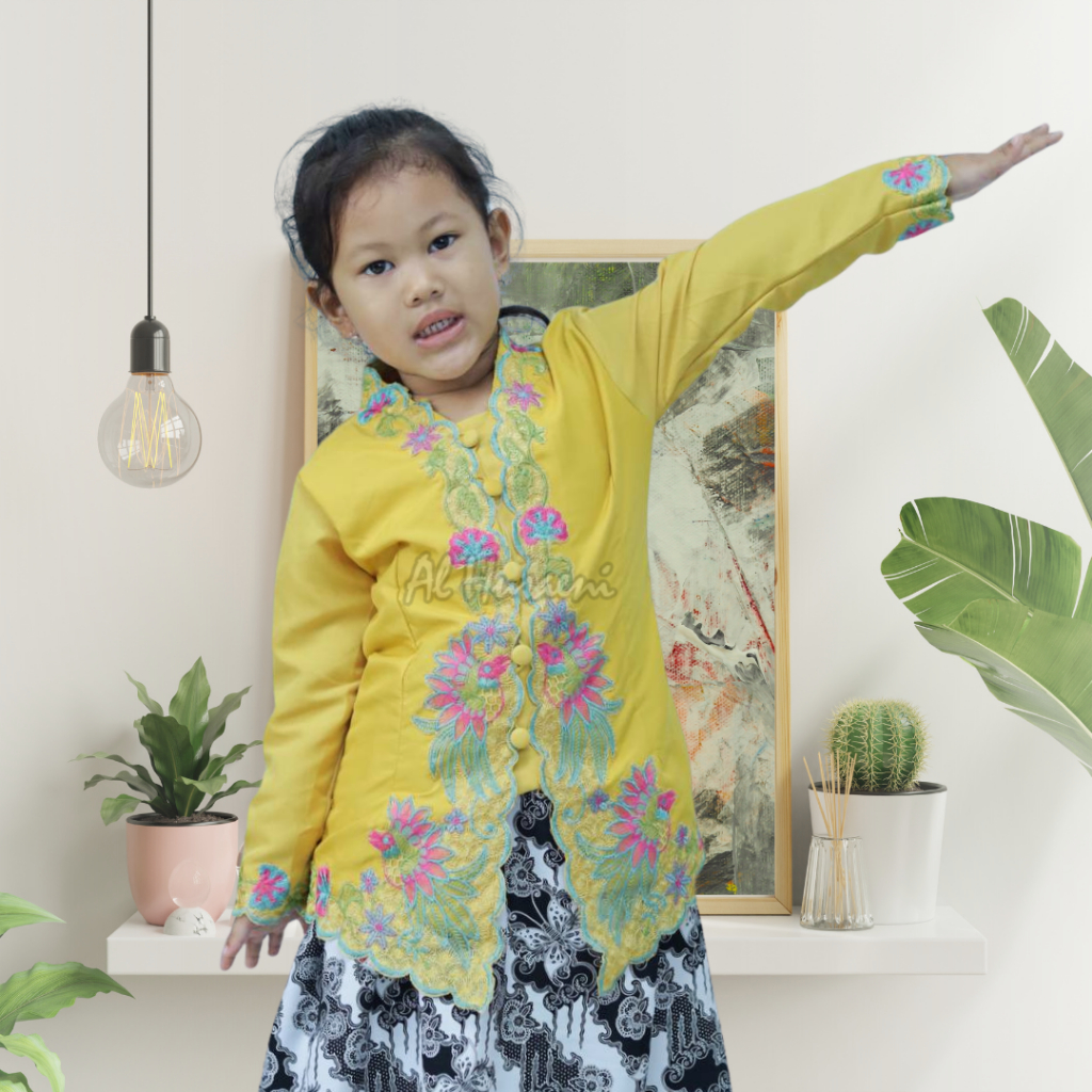 Alhusaeni - Kebaya Encim Anak Kebaya Anak TK Kebaya Anak SD Kebaya Anak Perempuan Modern