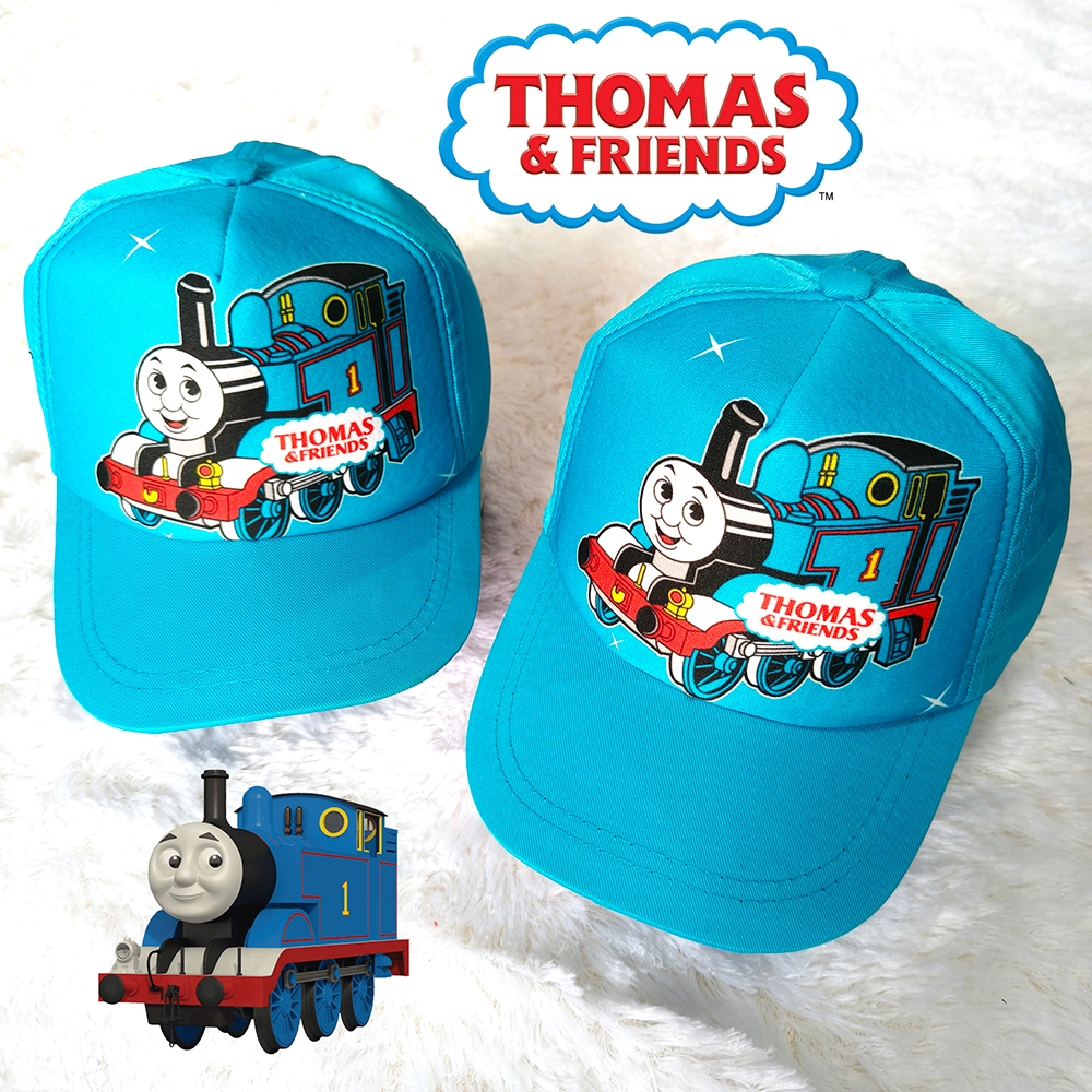 topi anak laki perempuan import karakter lucu sablon 3d/topi tayo/topi thomas/topi robocar poli