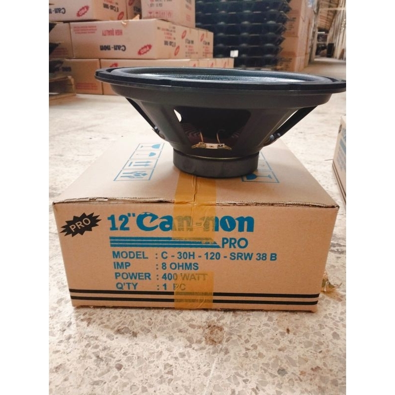 speaker cannon12' wofer