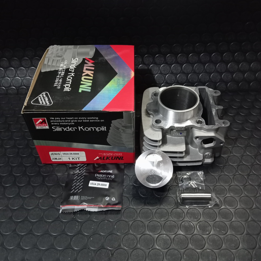 BLOK SEHER/BORING VEGA ZR BORE UP 55MM/CYLINDER BLOK BORE UP YAMAHA VEGA ZR 55MM MLKUNI