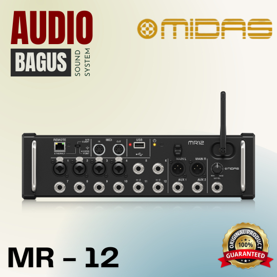 MIDAS MR12 / MR 12 / MR-12 Mixer Digital