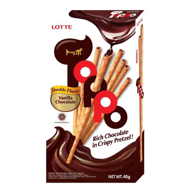 

lotte biskuit stik toppo cokelat 40gr