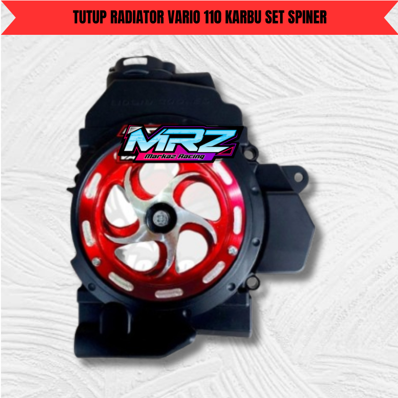 Tutup Radiator Vario 110 Karbu Cover Radiator Vario 110 Karbu Set Spinner Blade PNP Vario 110 Karbu 