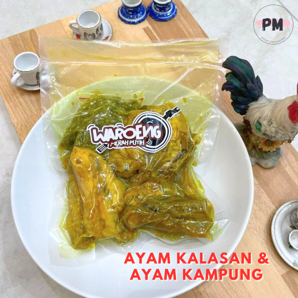 

FROZEN AYAM UNGKEP KALASAN & AYAM KAMPUNG SAMBAL HIJAU ISI 4 POTONG SIAP GORENG