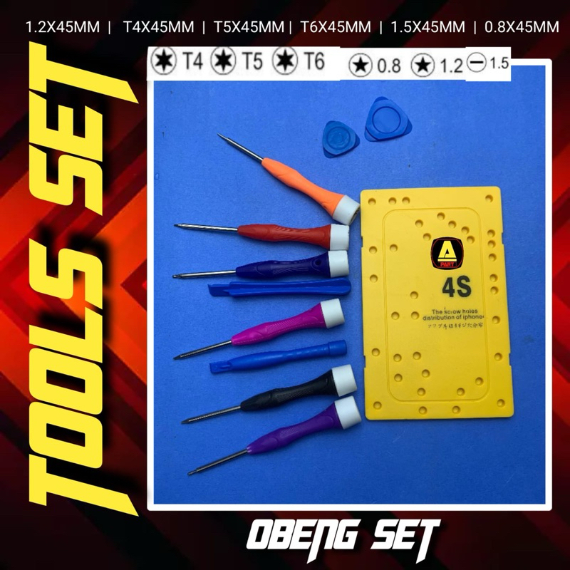 TOOLS KIT OBENG TOOLS KIT SET SUNSHINE 4S
