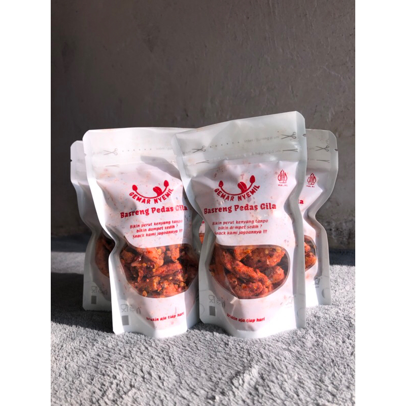 

ECER basreng pedas daun jeruk