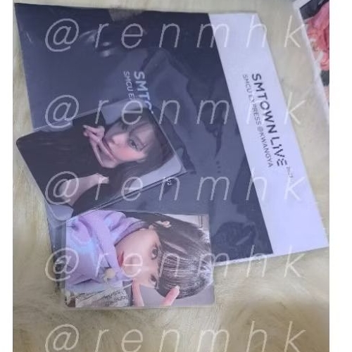 pc photocard winter aespa ar ticket smcu unsealed bene cinepolis