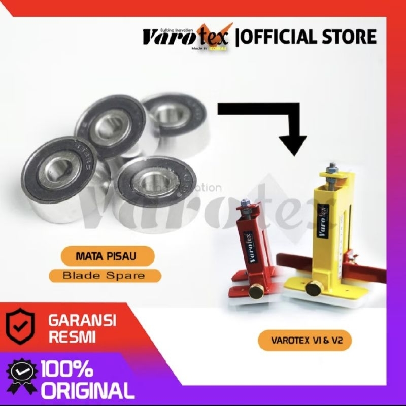 HKS (FreeOngkir) Mata pisau bearing Varotex Original part Satu set Atas bawah [KHUSUS VAROTEX GEN 1