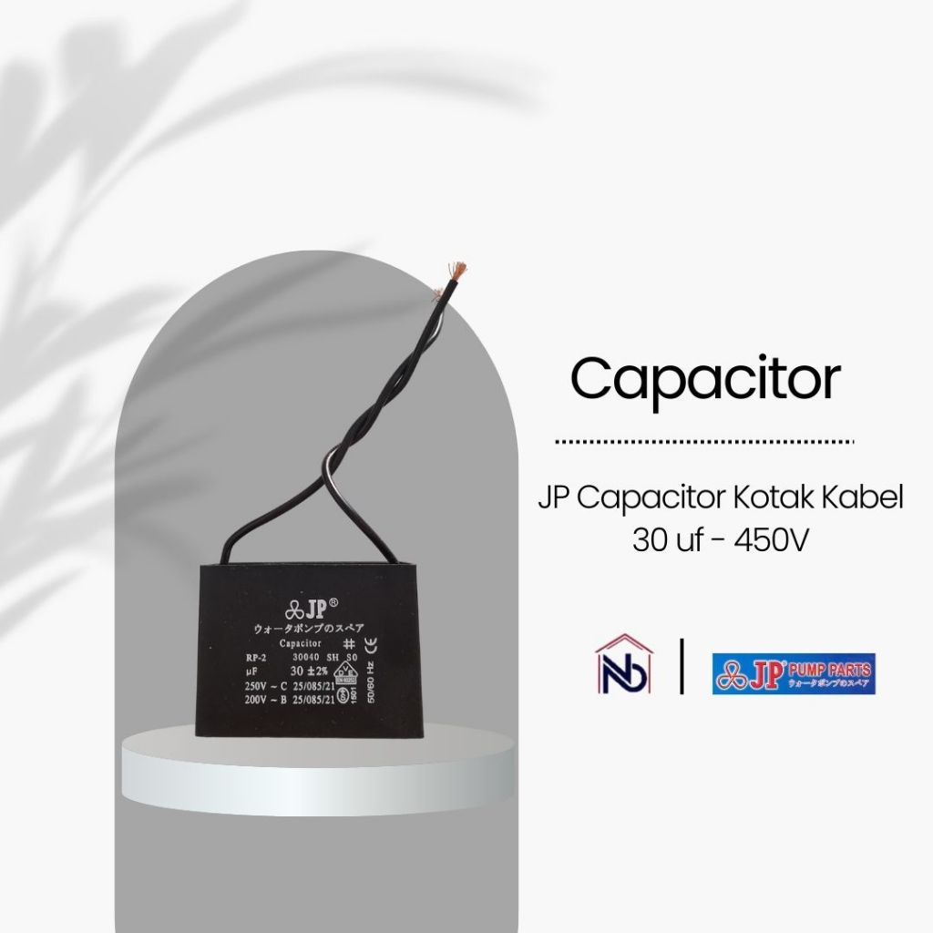 Capacitor Kotak Kabel 30UF 450V - JP