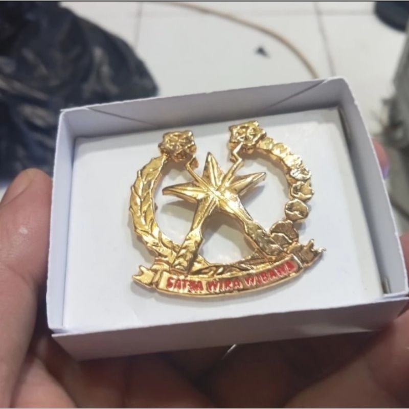 PIN BRIVET HUKUM TNI PAKU BEST QUALITY PREMIUM