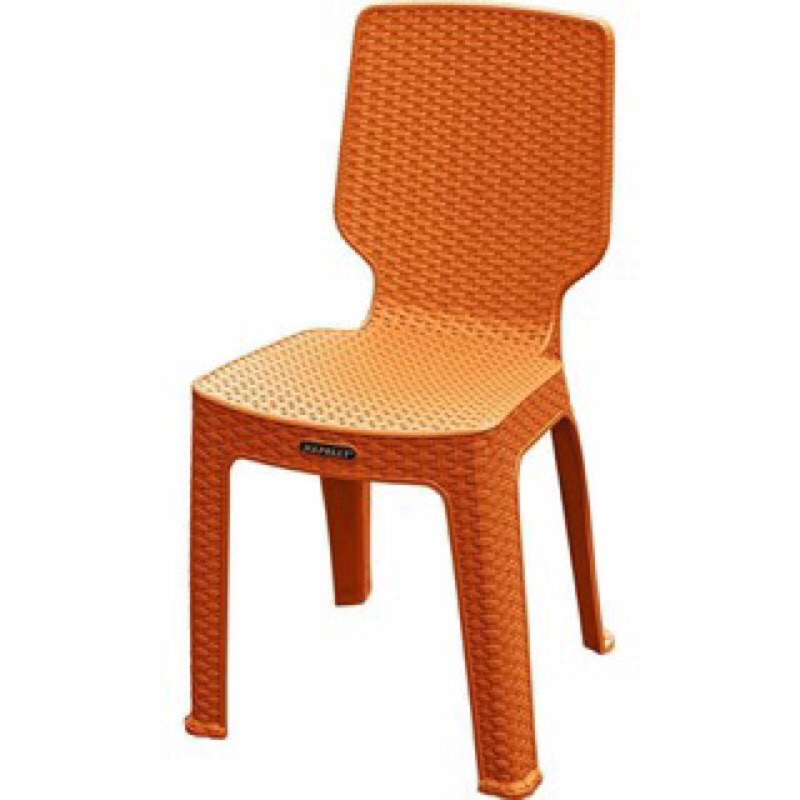 Kursi Makan / Kursi Cafe / Kursi Sandaran Plastik Rotan Napolly Olymplast