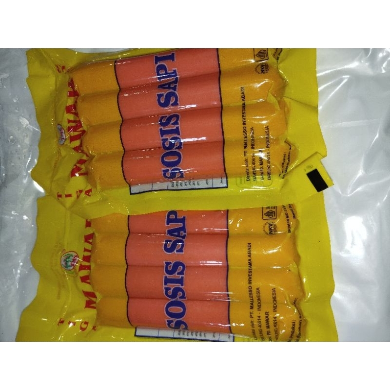 

SOSIS SAPI MEREK MAWAR ISI 4PCS