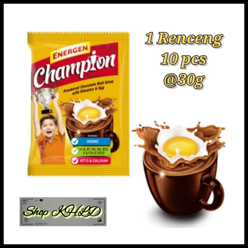 

Energen CHAMPION 1 Renceng 10 Pcs