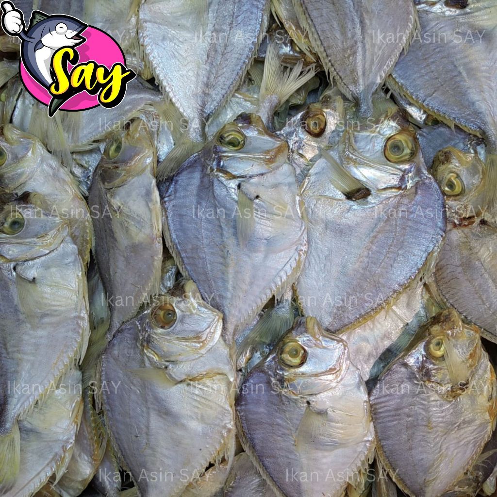 

Ikan Asin Petek Sedang Super 1kg