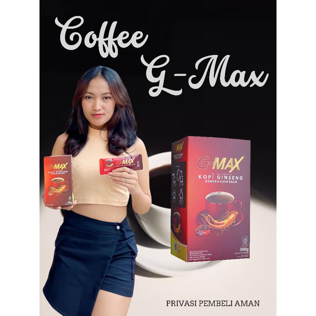 

Kopi Kuat Pria Tahan Lama KOPI GMAX ORIGINAL Stamina Pria Dewasa 100% original tanpa efek samping Y