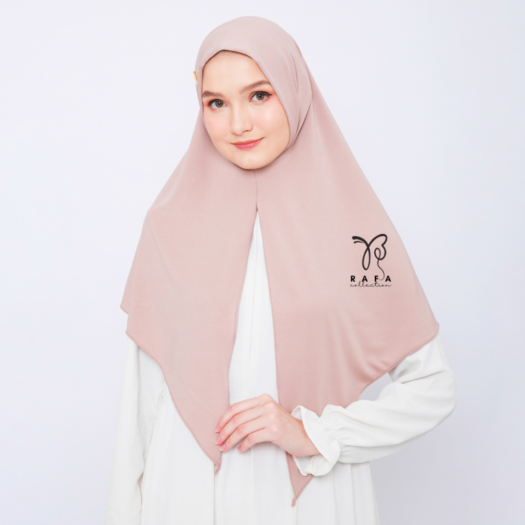 Segitiga Instant Pet Malay | Hijab Segitiga Instan Oval | Kerudung Instan Daily Jersey Premium